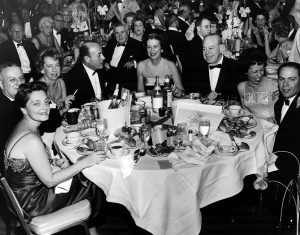 Clover Ball guests in 1962